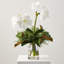 Winter Tidings Magnolia Floral Arrangements in Vase