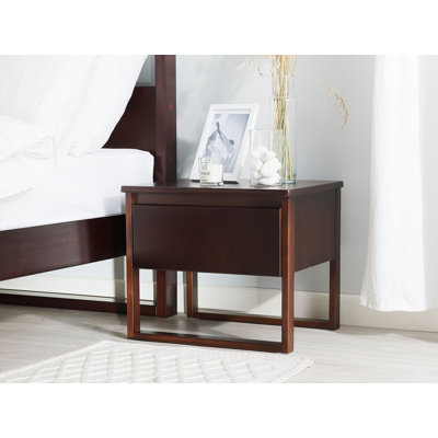 Giulia 50cm W Solid Wood Bedside Table