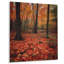 Feuilles d'automne dans la forêt d'érable - décoration murale arbre séquoia-1453073471-1453073464