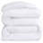 Comforters King Size, All Season Duvet Insert, Down Alternative Box Stitched Bed Comforter With Corner Tabs, Machine Washable