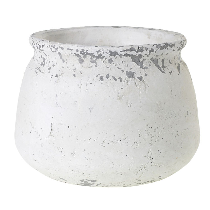 Pot de fleurs en céramique Gjelosh, H 6,25 po x l 8,5 po x P 8,5 po