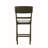 2Pc Transitional Upholstered Counter Height Dining Chair Bar Stools Brown Finish Wooden Furniture-1419133701-1419133707