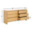Commode 6 tiroirs Granita