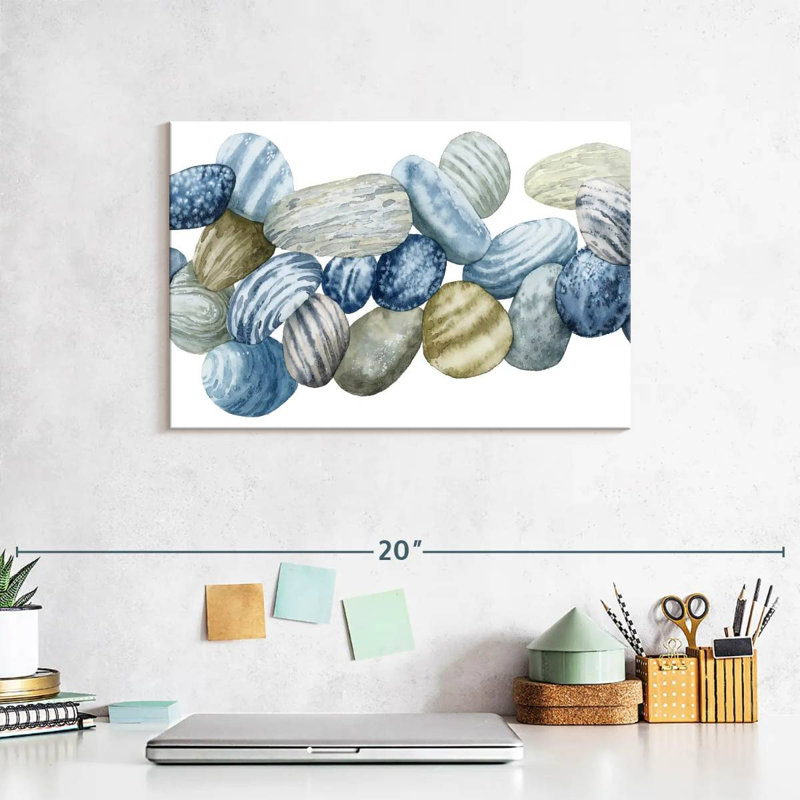 Alvord Found Pebbles III, 8" H x 12" W
