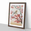 Bird in Autumn by Toshi Yoshida - Framed Print-55457074-55457078