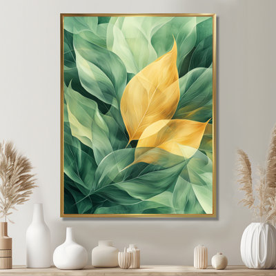 Coleton Tropical Dancing Leaves - Décoration murale feuilles
