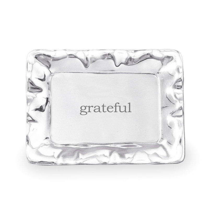 Giftables Aluminum Decorative Tray