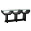 Ando 75'' W Glass Console Table