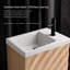 Meuble-lavabo flottant 18,5 po Ripple-116384449