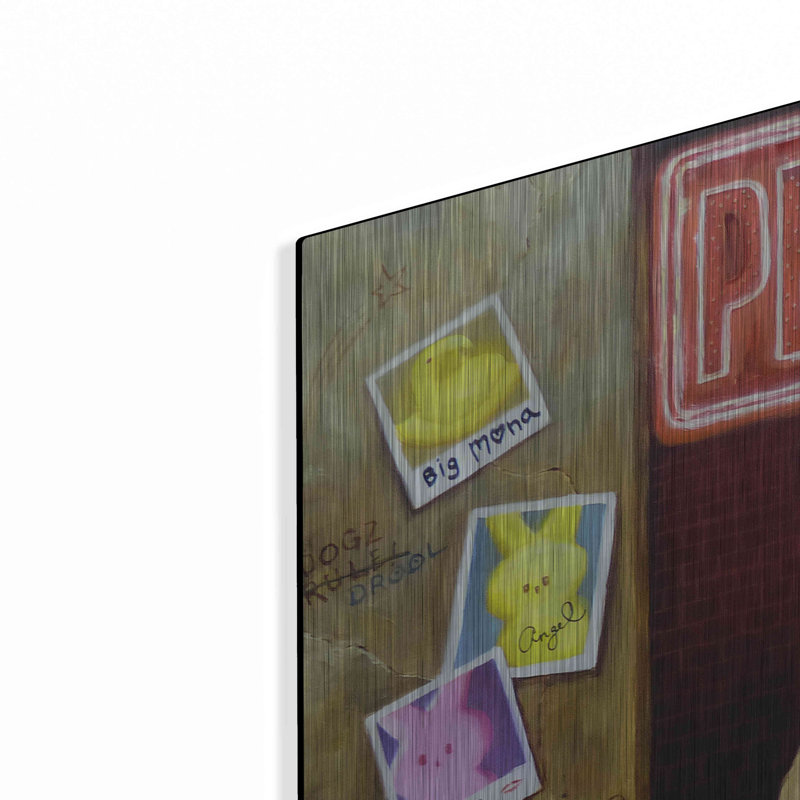 «Peepshow» par Lucia Heffernan, H 24 po x l 36 po