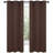 Thermal Insulated Room Darkening Grommet Curtain Panels (Set of 4)-106667154-106667180