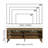 TV Stand Unit with 4 Shelves and Cable Management for 55, 65 Inch Media 1 Storage Gaming Media Console Living Room and Bedroom Entertainment Center Modern Wooden Television Cabinet-1255443104-1255443111