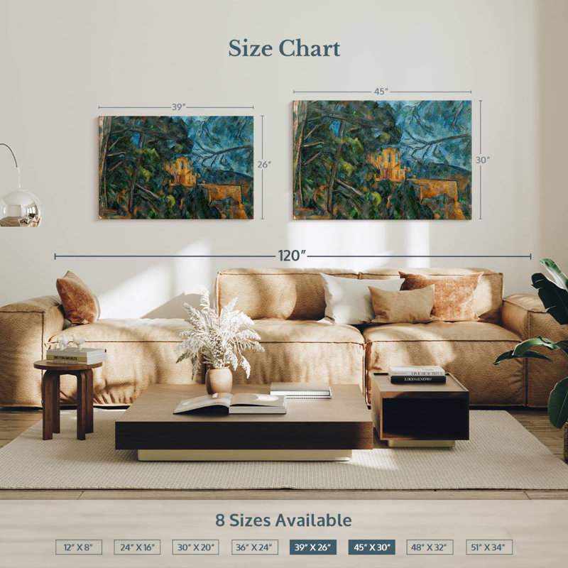 Avery Chateau Noir 1900-1904, H 30 po x l 45 po