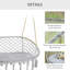 Balancelle en macramé pour 2 personnes Outsunny-1023080029