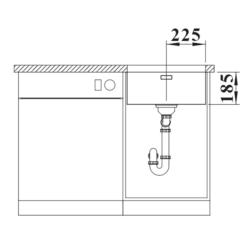 Solis Stainless Steel Single Bowl Undermount Kitchen Sink