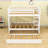 Darleta Kids Full Over Full Bunk Bed with Trundle-1778676194