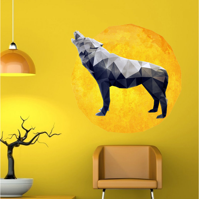 Animals Wall Decal, 46" H x 46" W