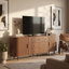 Meuble télé avec rangement et projecteur Shaea