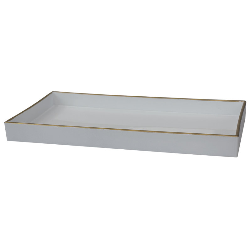 Plateau de coiffeuse en plastique 