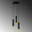 Luminaire suspendu cylindrique 3 lumières Aidie-1425921754