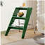 Home échelle échelle pliante cadre intérieur (vert) multifonctionnel échelle pliante tabouret échelle simple en plastique antidérapant