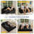 4 In 1 Convertible Compression Sofa Couch Foldable Floor Sofa Bed In A Box With 2 Cup Holders-621961494-621961488