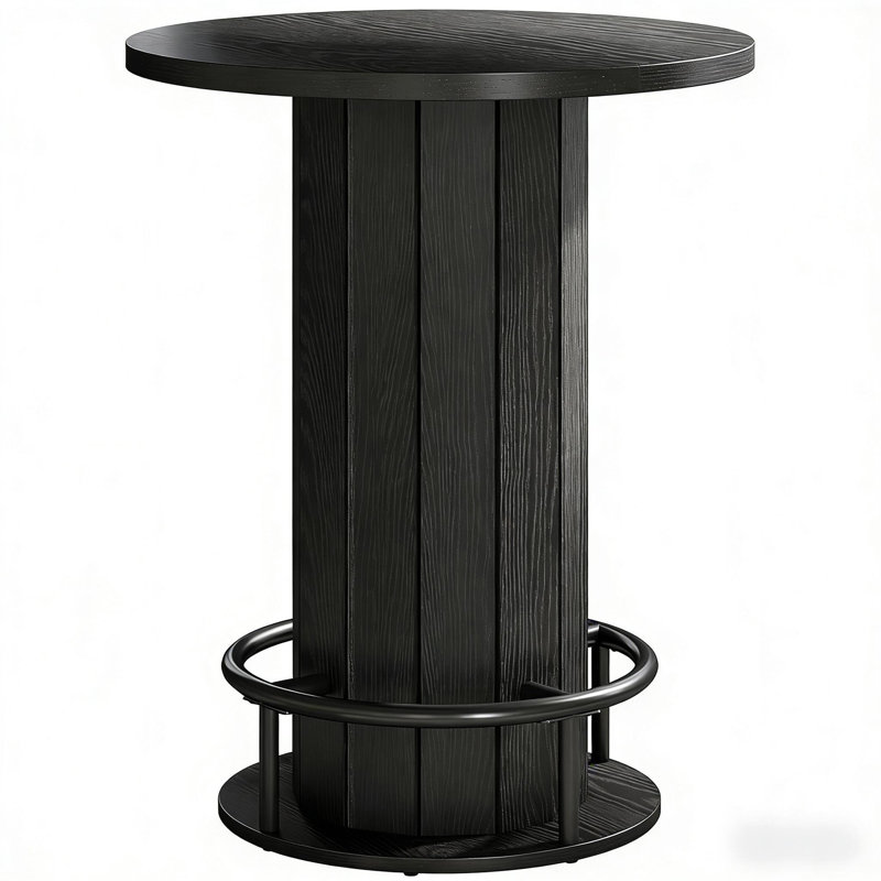 Table de cocktail (sans la chaise), Noir