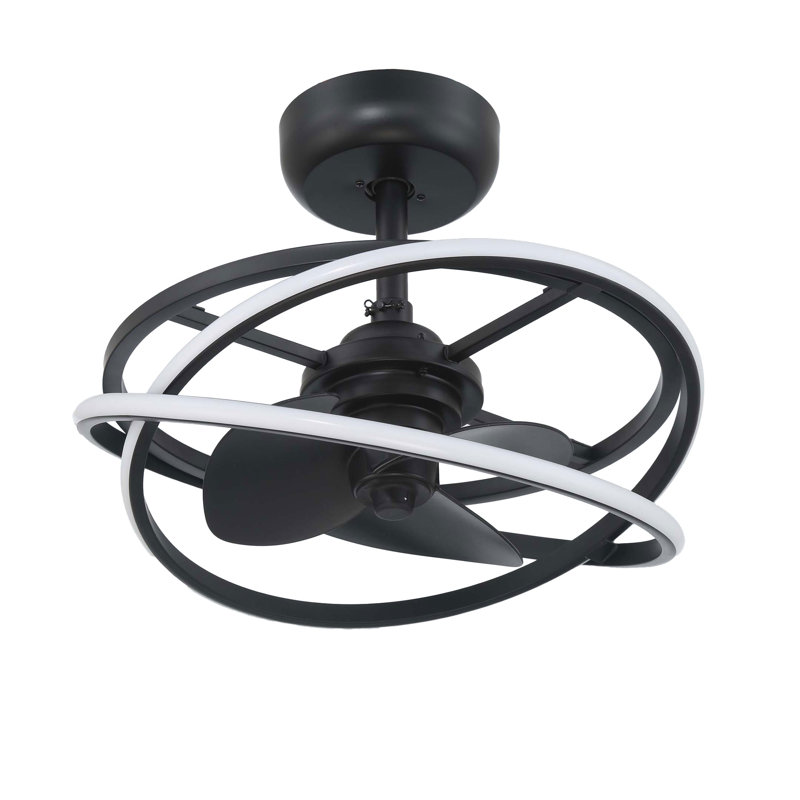 Hunter 20 inch Cirro Fandelier Ceiling Fan with LED Light Kit and Handheld Remote