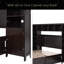 Lit double en bois avec armoire et tablette tout-en-un-717609727