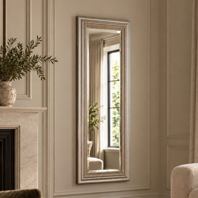 Burdick Resin Rectangle Wall Mirror