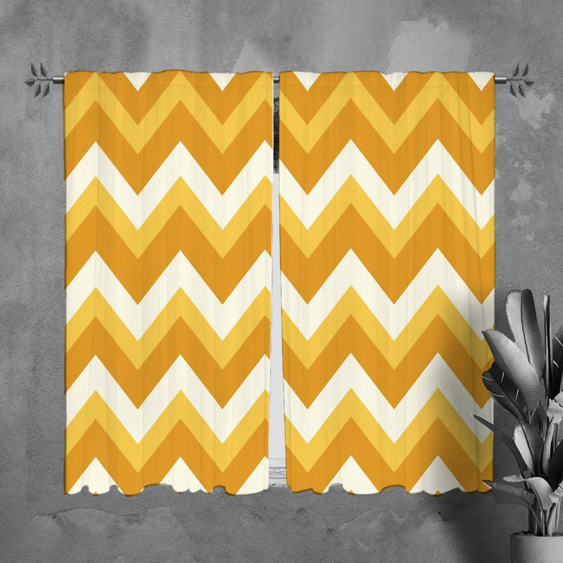 Paire de rideaux obscurcissant en polyester Mykesha, L 20 po x L 61 po