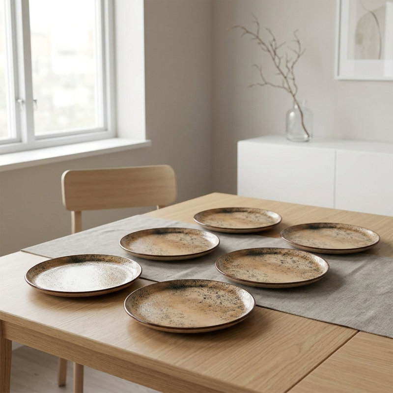 Ceramic Dessert Plate Set