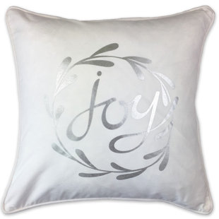  Cotton 18" Throw Pillow