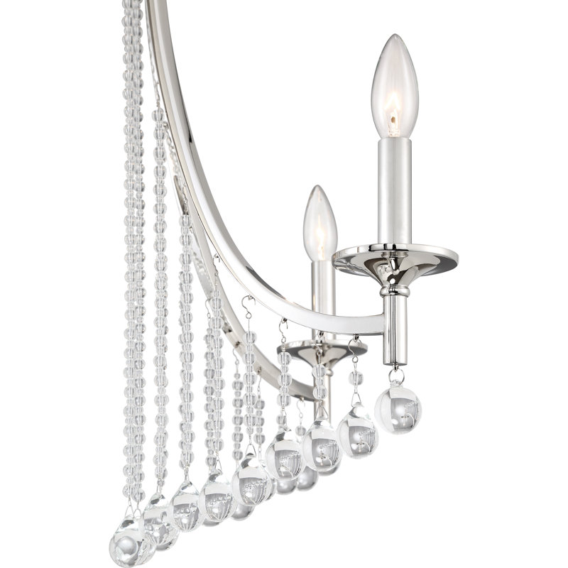 Lustre empire 5 lumières façon bougie