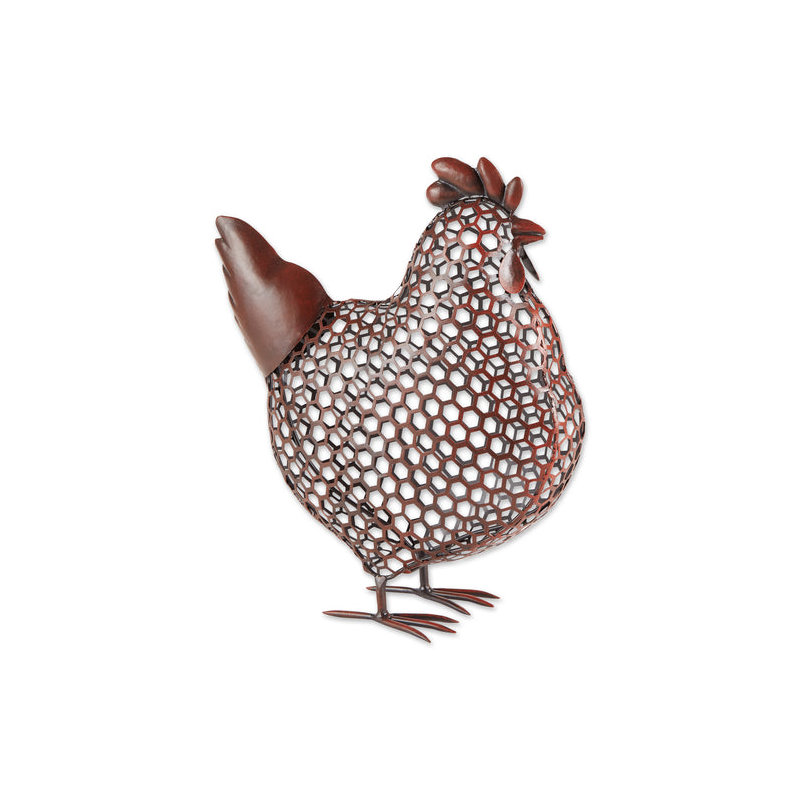 SCULPTURE DE POULET À POULE