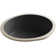 Verticyl Ceramic Vitreous China Circular Undermount Bathroom Sink with Overflow