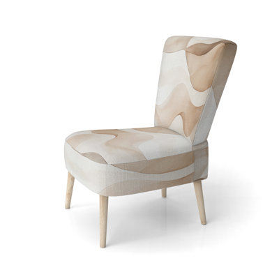 Chaise d'appoint Abstract Minimalisme - Chaise d'appoint Whispered Organic Forms