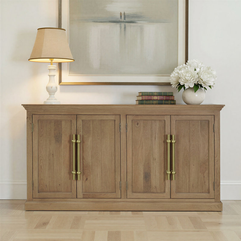 Traditional Handmade Mango Wood Sideboard