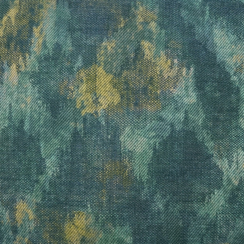 Coussin Bottineau, Bleu, Carré 22 po