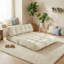 Support de dossier de canapé-lit pliant convertible 50 po, beige-458768128-458768130