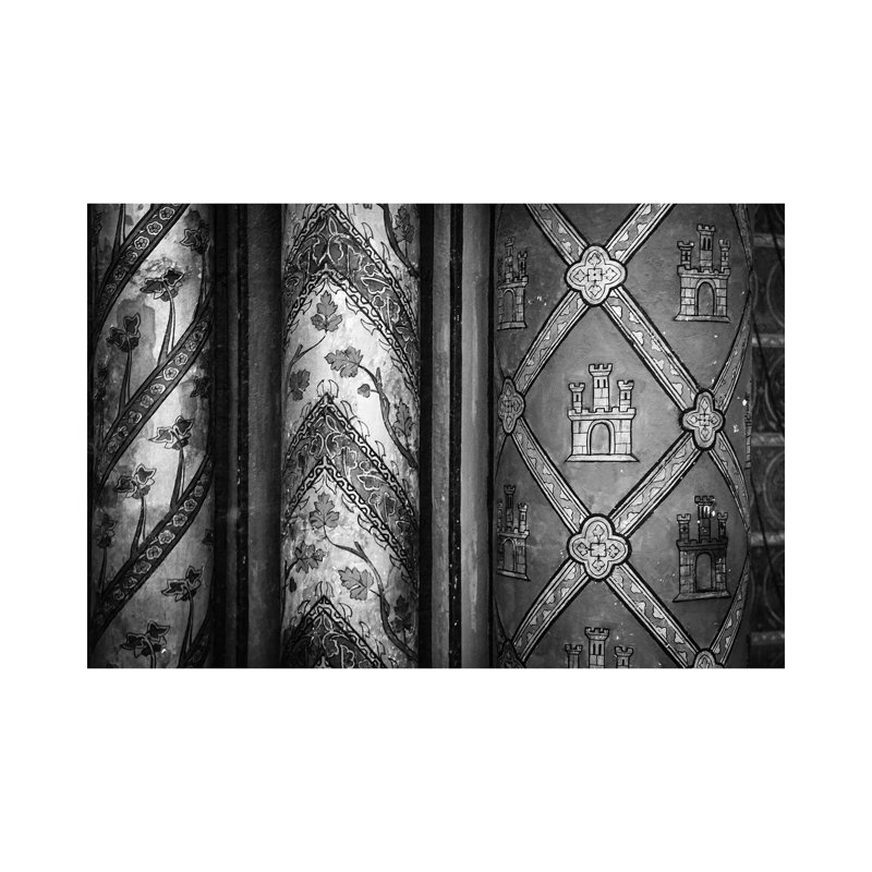 La cathédrale gothique V par Alexander Venancio - impression sur toile tendue, H 8 po x l 12 po x P 0,75 po