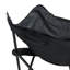 2 chaises de camping d'extérieur pliables / portatives, sac de transport, noir-1935705848