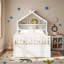Lit maison avec lit gigogne, tablettes de tête de lit et tiroirs de rangement-1420374311-1420374312