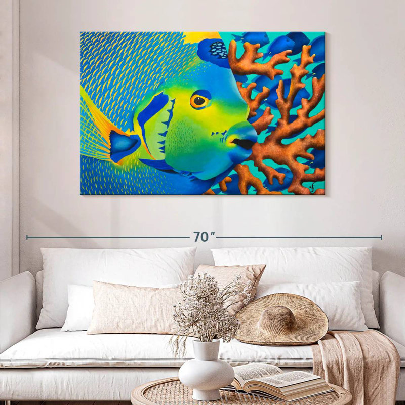 Brampt Angelfish, 32" H x 48" W