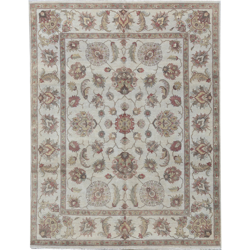 Cornwall Wool Oriental Area Rug in Ivory
