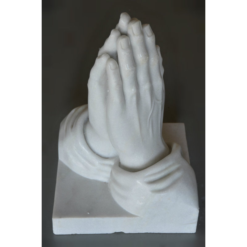 Praying Hands Marble Sculpture
