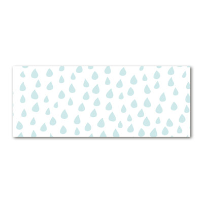 Droplets - Wrapped Canvas Print