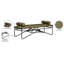 Banc en similicuir Gatsby Pollman-217031806
