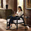 Chaise d'appoint rembourrée Cane-130829516