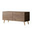 Unfinished TV Stand for TVs up to 43" with Fireplace Included-1646714467-1646714466